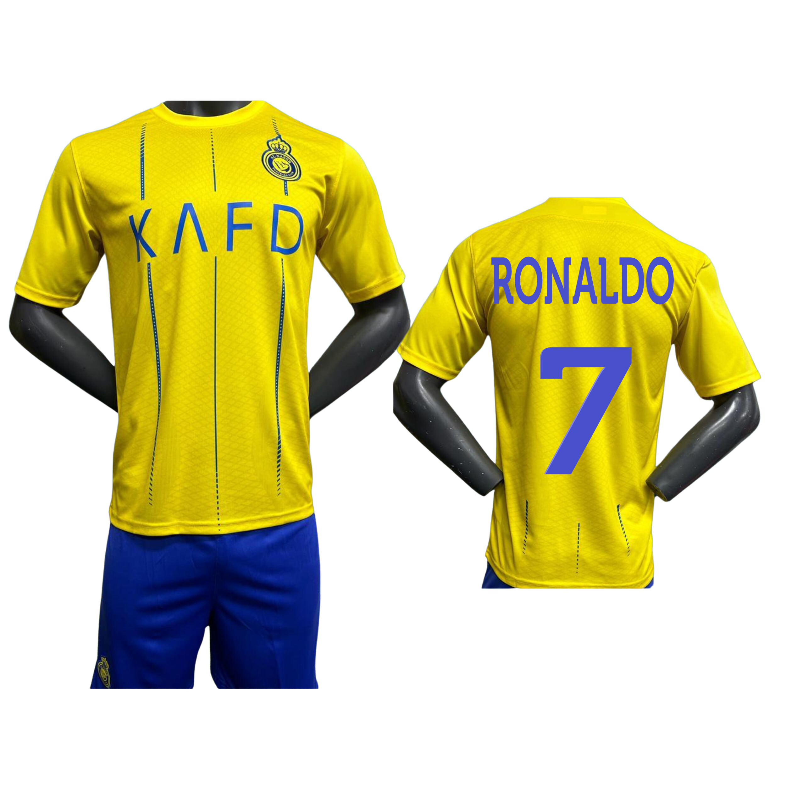Kids Cristiano Ronaldo  Al-Nassr Replica Home Kit - 23/24