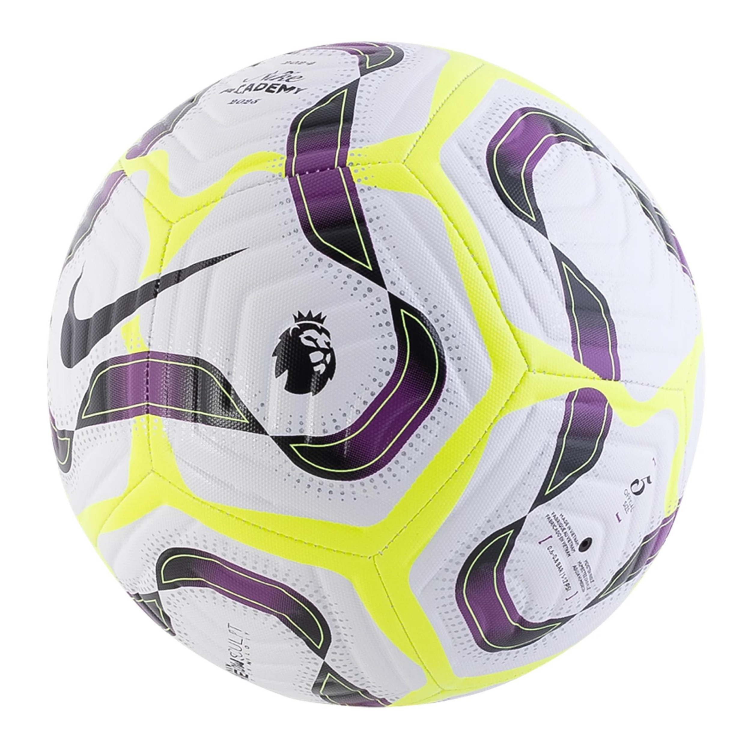 Nike Premier League Academy Soccer Ball 24/25 - White/Bold Berry