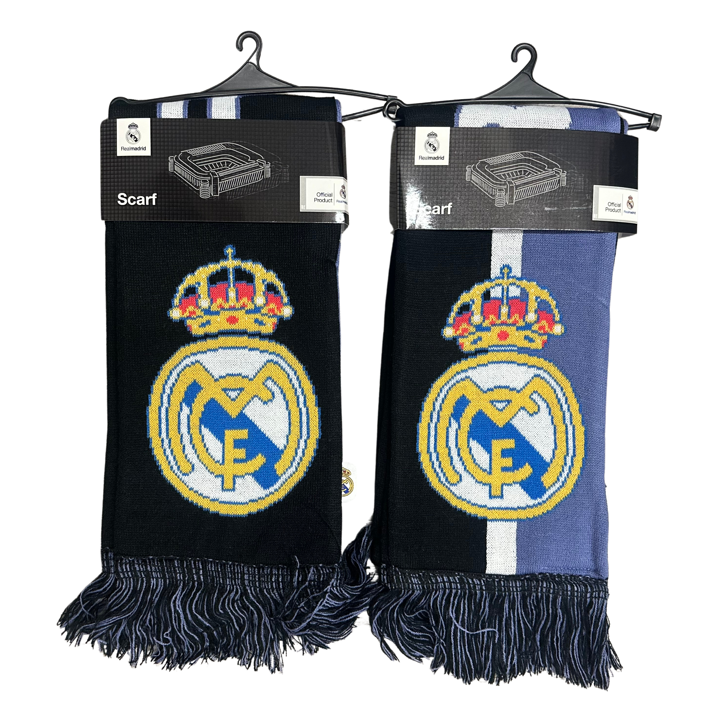 Scarf  Real Madrid Officially Licensed Product Soccer Scarf  Reversible Scarf
