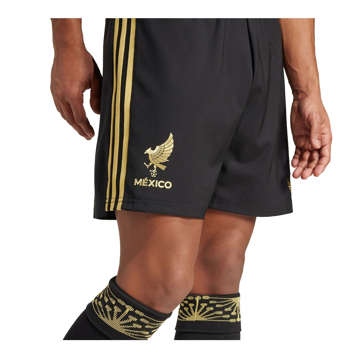 Mexico National Soccer Team, Black 3rd 25/26, Jersey ans Short Set.