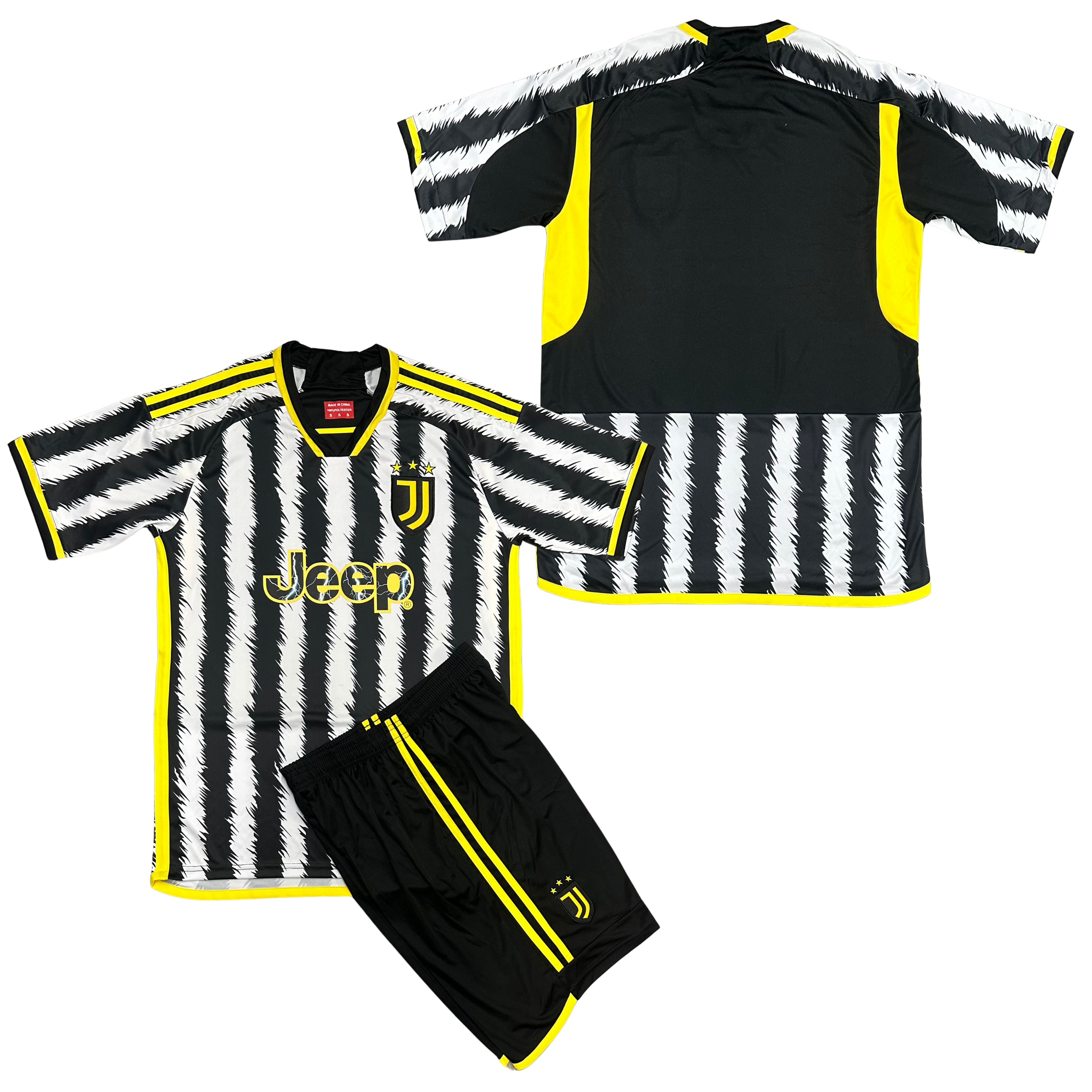 Kids Juventus Replica Home Kit - 23/24