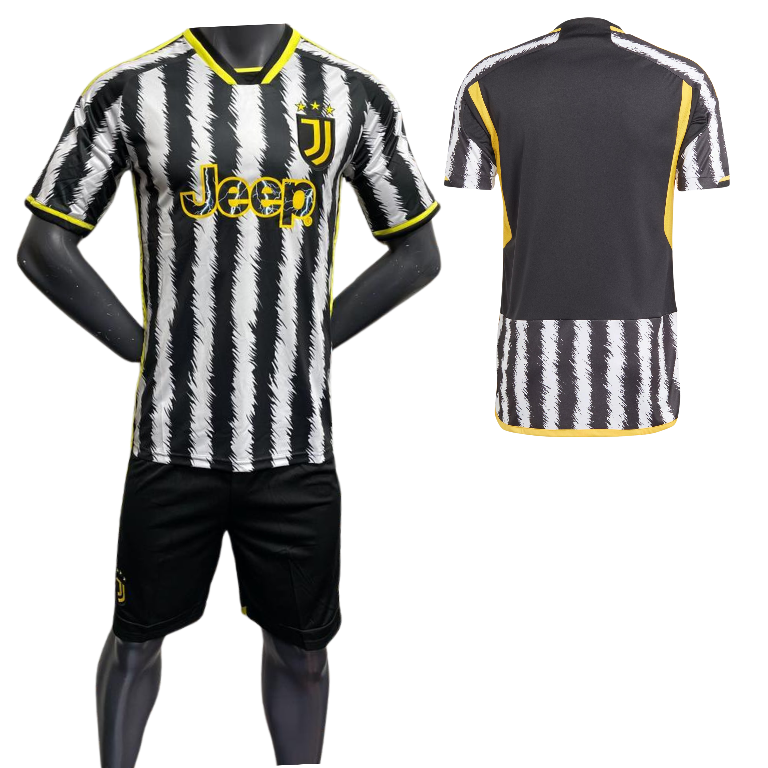 Kids Juventus Replica Home Kit - 23/24