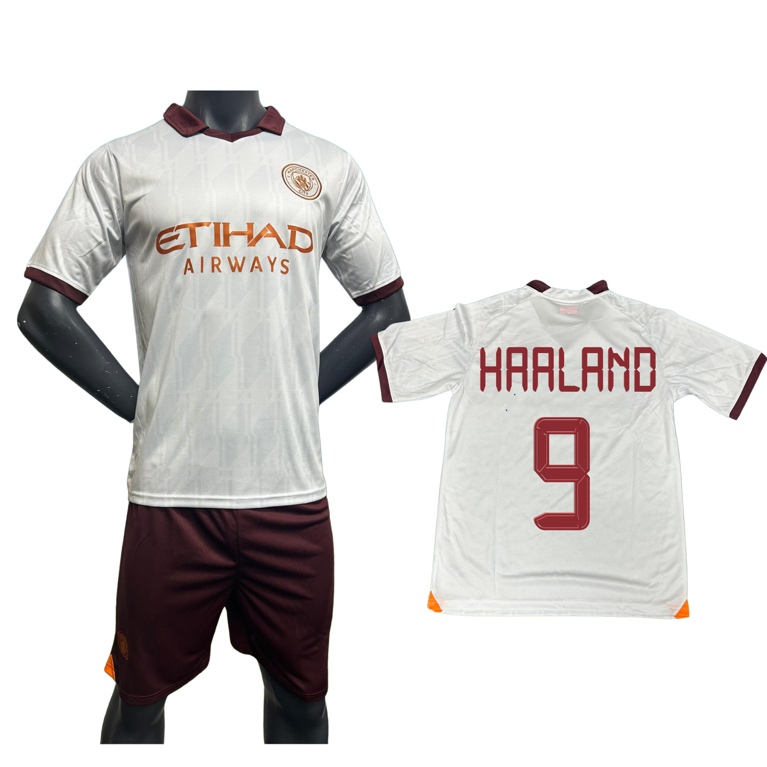Haaland Manchester City Replica Away Kit - 23/24