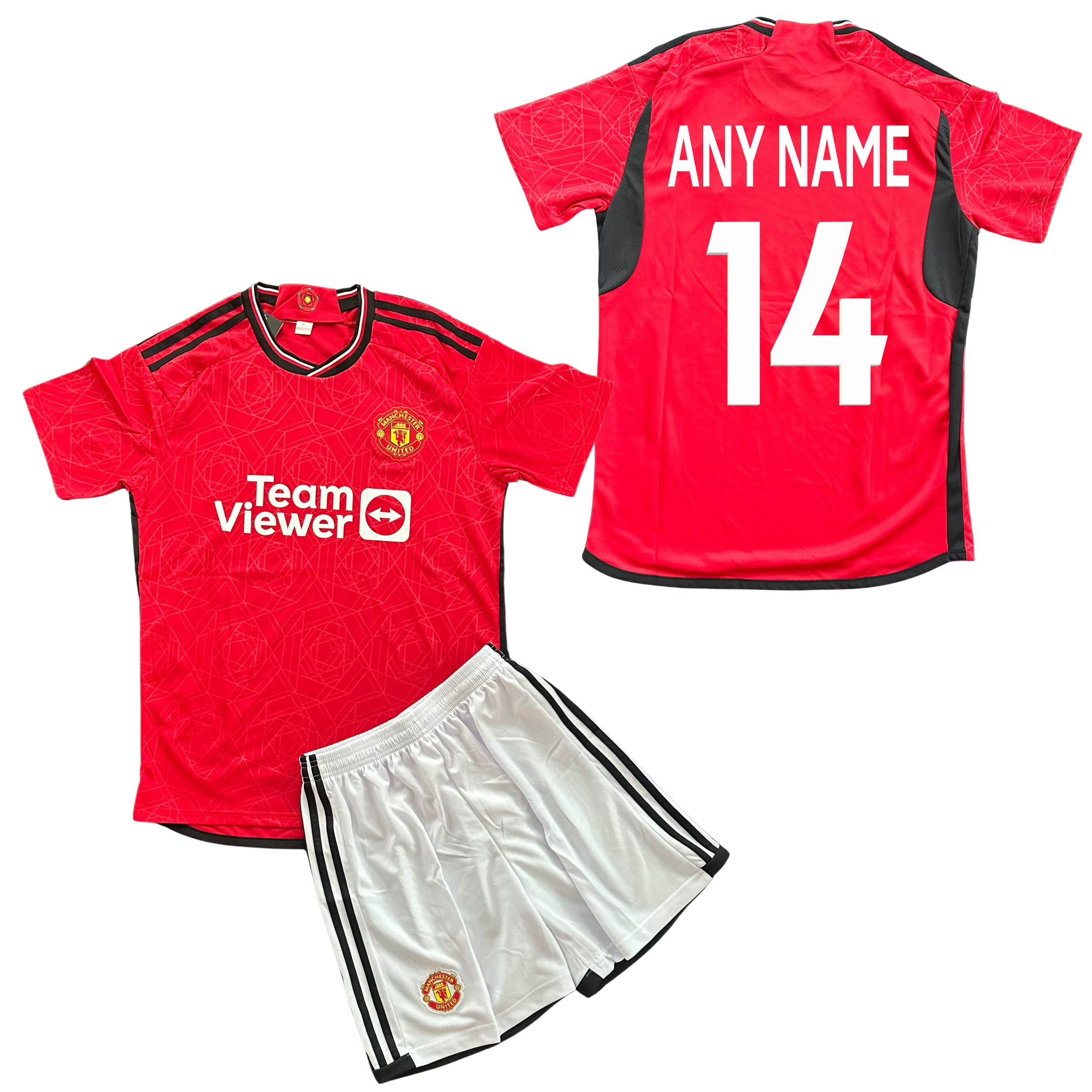 Kids Manchester United Replica Home Kit - 23/24