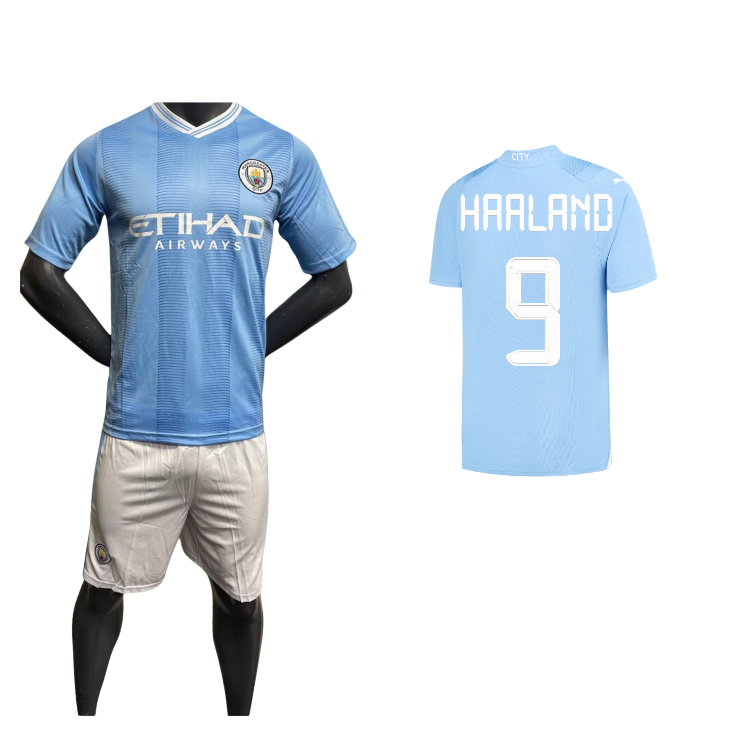 Haaland Manchester City Replica Home Kit - 23/24